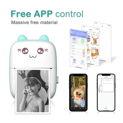 Mini Bluetooth Photo Printer