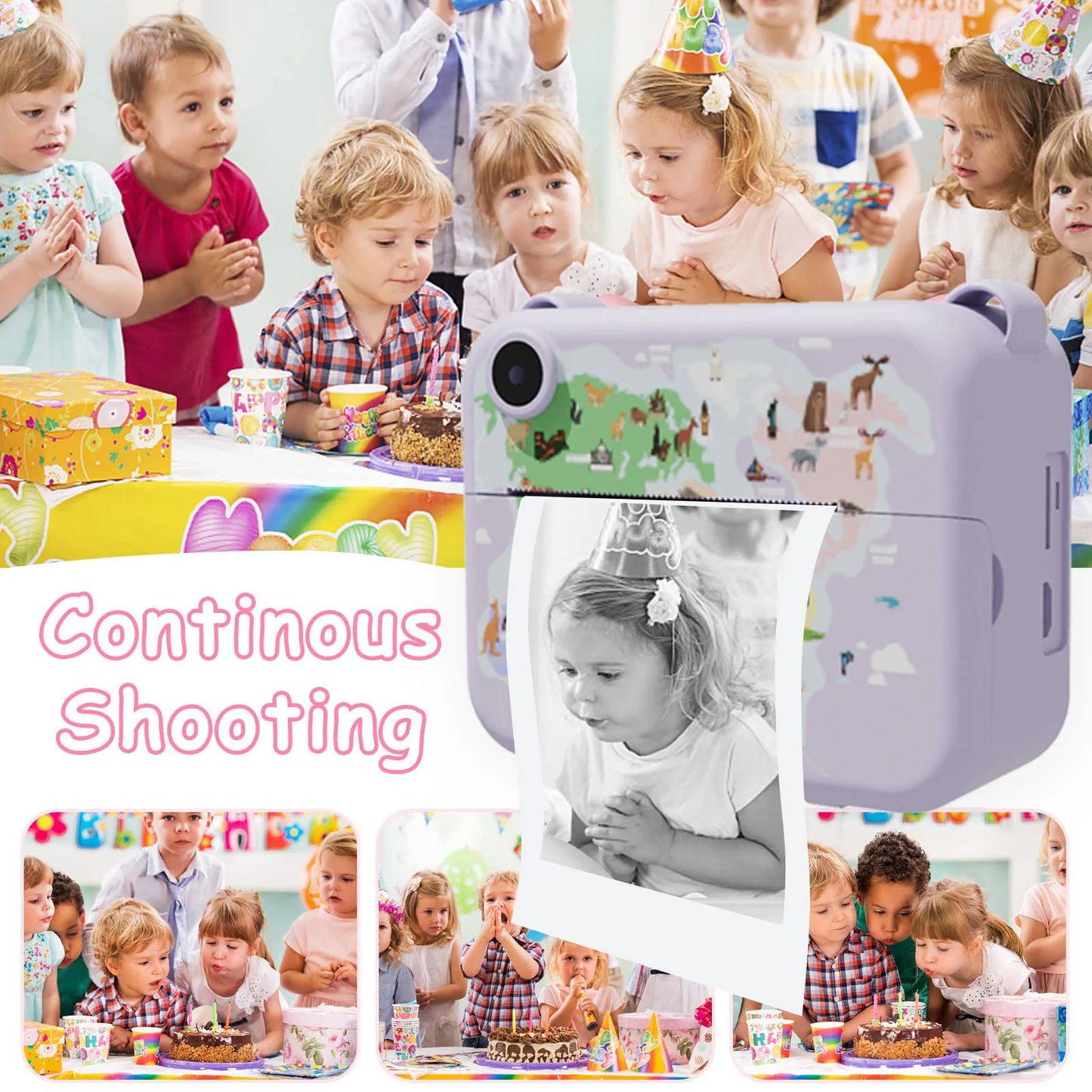 Kids SnapPrint Camera